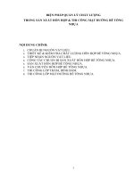 Biện pháp quản lý chất lượng trong sản xuất hỗn hợp và thi công mặt đường bê tông nhựa