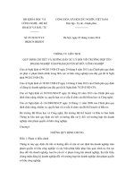 QUY ĐỊNH CHI TIẾT VÀ HƯỚNG DẪN XỬ LÝ ĐỐI VỚI TRƯỜNG HỢP TÊN DOANH NGHIỆP XÂM PHẠM QUYỀN SỞ HỮU CÔNG NGHIỆP