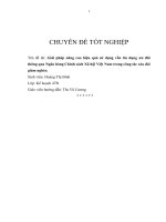 Giải Pháp Nâng Cao Hiệu Quả Sử Dụng Vốn Tín Dụng Ưu Đãi Thông Qua Ngân Hàng Chính Sách Xã Hội Việt Nam Trong Công Tác Xóa Đói Giảm Nghèo