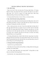 CHƯƠNG TRÌNH LỄ TRƯỞNG THÀNH ĐOÀN