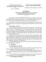 KẾ HOẠCH Triển khai thực hiện phong trào Ba trách nhiệm trong thanh niên công chức viên chức