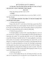 Báo cáo thảo luận:  So sánh thực trạng ứng dụng thương mại điện tử ở nước ta trong 2 năm 20142015 và đưa ra nhận định về thực trạng đó