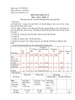 Đề thi Vật lí 8 HK II 2015-2016