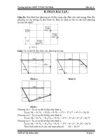 Bài tập hệ thống điện