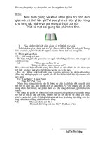 Nêu điểm giống và khác nhau giữa trữ tình dân gian và trữ tình tác giả? Vì sao phải có biện pháp riêng cho từng tác phẩm với đặc trưng thể tài của nó?