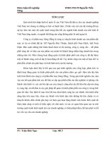 Quản trị kênh phân phối sản phẩm chăn ga gối đệm của Công ty CP may Sông Hồng trên thị trường Nam Định