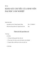 Bài tập môn viết luận khoa học