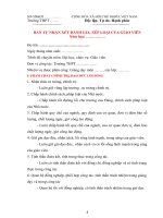 Ban tu nhan xet danh gia, xep loai giao vien nam hoc