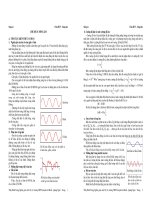 Lý thuyết và bài tập luyện thi sóng âm