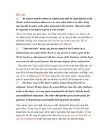 Đề thi tiếng anh chuyên ngành 2  dịch hợp đồng