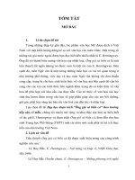 TÓM TẮT LUẬN VĂN VỀ CỔ MẪU TRONG ĐOẠN TRÍCH ÔNG GIÀ VÀ BIỂN CẢ