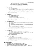 Đề cương giải tích thực   ôn thi cao học 