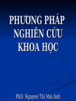 Phương pháp nghiên cứu khoa học