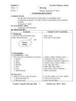 giáo án tiếng anh 4 