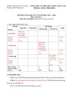 de thi the duc 7 co ma tran