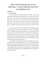 skkn thực trạng giáo dục sự tự tin cho trẻ 5 – 6 tuổi ở trường mầm non lê thị hồng gấm