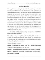 Hoàn Thiện Các Biện Pháp Marketing – Mix Tại Công Ty TNHH MTV Cơ Khí Và Xây Dựng Megastar