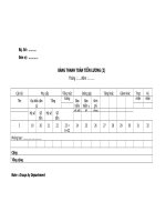 Bảng thanh toán tiền lương (2)