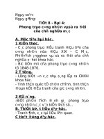 Giáo án lịch sử 8 chuẩn 40 tiết 8,9 bài 4,5