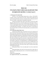 Ứng dụng phần mềm GEO SLOPE để tính ổn định nền đường và mái taluy 