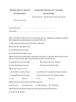 BỘ ĐỀ THI THỬ THPTQG SINH 2016
