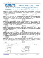Tuyển tập 60 đề thi thử THPT QG năm 2016 môn vật lí nguyễn thành nam phần 1