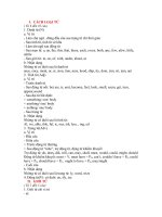 CHÚ Ý NGỮ PHÁP TOEIC PART 5, PART 6