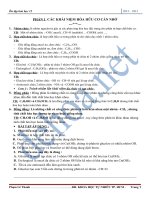 CHUYÊN ĐỀ ÔN THI TỐT NGHIỆP MÔN HÓA