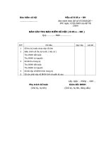 Báo cáo thu bảo hiểm xã hội (B05a - BH)