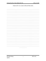 Thiết kế quy trình công nghệ chế tạo chi tiết vỏ hộp giảm tốc của động cơ máy bơm