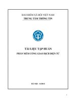 Hướng dẫn đăng ký giao dịch Bảo hiểm xã hội điện tử