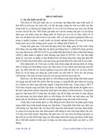 Luận văn một số giải pháp chiến lược kinh doanh sản phẩm dịch vụ viễn thông và internet nhằm nâng cao vị thế của tập đoàn bưu chính viễn thông việt nam trong giai đoạn cạnh tranh hội nhập