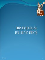 Slides bài giảng phân tích báo cáo tài chính doanh nghiệp