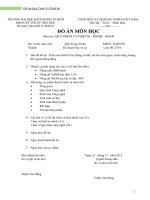 cô đặc NaOH hai nồi ngược chiều có buồng đốt ngoài thẳng đứng