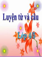 Luyện từ và câu lớp 4  Lạc quan yêu đời