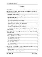 Báo Cáo Tổng Hợp Những Nét Chung Về Hoạt Động Sản Xuất Và Kinh Doanh Của Công Ty Cổ Phần Dầu Khí An Pha