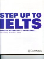 Step up to IELTS units 1 6 with key giasuielts vn