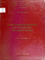 Sử dụng các điều kiện thương mại quốc tế tại việt nam   thực trạng và giải pháp