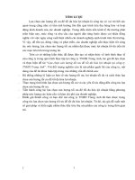 Lựa chọn sản lượng tối ưu để tối đa hóa lợi nhuận tại công ty TNHH Trang Anh