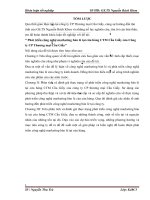 Phát triển công nghệ marketing bán lẻ tại cửa hàng CTM Cầu Giấy của Công ty CP Thương mại Cầu Giấy