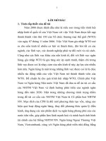 Những vấn đề đặt ra đối với hoạt động cổ phần hóa NHTM nhà nước việt nam trong điều kiện gia nhập WTO 