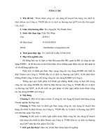 Hoàn thiện công tác xây dựng kế hoạch bán hàng cho thiết bị điện Simon của Công ty TNHH đầu tư và dịch vụ thương mại QNT trên địa bàn quận Cầu Giấy