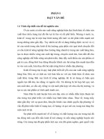 Nghiên cứu tình hình tiêu thụ nông sản của các trang trại trên địa bàn huyện nam đàn – tỉnh nghệ an