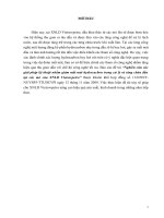 Nghiên cứu các giải pháp kỹ thuật nhằm giảm mất mát hydrocacbon trong xử lý và tàng chứa dầu tại các mỏ của XNLD vietsovpetro