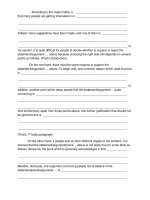 BÀI VIẾT MẪU WRITING IELTS 2