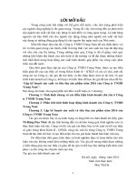 LUẬN VĂN TỐT NGHIỆP CÔNG TY TNHH TRUNG NAM