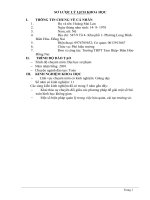 skkn một số biện pháp quản lý hoạt động giáo dục ngoài giờ lên lớp 