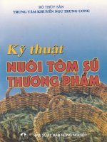 Ebook kỹ thuật nuôi tôm sú thương phẩm