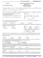 Đề rèn luyện số 4 2016 giải chi tiết môn vật lý