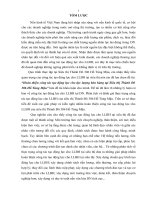 Hoàn thiện công tác tạo động lực cho lực lượng bán hàng tại Siêu thị Thành Đô 306 Hồ Tùng Mậu